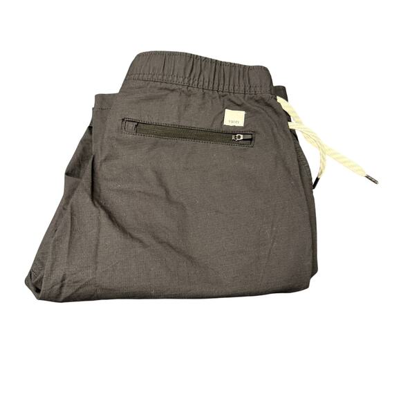 Vuori Ripstop Pants Womens Small Charcoal Gray Drawstring Waist Comfy Athleisure - Picture 1 of 7